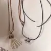 "Fundo Profundo" Água-viva Pérola Corrente de Cordão Longo Suéter Acessórios de Colar de Design de Luxo Leve