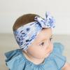 Venta Caliente de Amazon Banda para el Cabello de Nylon con Estampado de Frutas Explosivas para Niños Banda para el Cabello de Bebé de Nylon Estampada sin Costuras con Moño