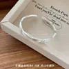 Pulsera de Osmanthus Plateada para Mujer, Lujo Ligero y Sensación de Alta Gama, Pulsera Apilable, Nuevo Modelo de Primavera 2026, Pulsera Floral Simple