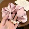 Venda Direta do Fabricante: Scrunchies de Cetim com Pérolas Coreanas, Elásticos de Cetim para Cabelo Feminino, Faixas de Cabelo, Cordas de Cabelo, Elásticos de Cabelo