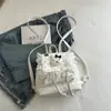 Mochila Feminina de Renda com Estampa de Bolinhas e Coelho de Desenho Animado 2026 Nova Versátil Popular de Alta Qualidade Pequena