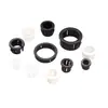 Ventas Directas de Fábrica Longran 312-3 Tapón a Presión, Anillo Protector de Cable a Presión, Tapón de Agujero de Plástico Negro, Tapón de Plástico