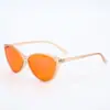 Óculos de Gatinho Transfronteiriços em Y para Mulheres, Lentes para Dormir, Anti-Luz Azul, Anti-Ultravioleta, Proteção contra Radiação Laser, Armações de Óculos em Estoque