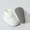 Zapatos de invierno para bebé del fabricante, 3-12 meses, zapatos de algodón, estilo invierno, zapatos unisex para bebé, calcetines forrados de polar, zapatos para bebé de importación