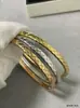 Pulseras Exquisitas de Patrón de Diamantes Diagonales Estrechas y Anchas en Oro Rosa de 18K, Oro, Oro Blanco y Chapado en Oro