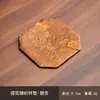 Posavasos de brocado de estilo chino para taza de té, tapete de té de algodón y lino, aislante para mesa de té, juego de té de kung fu, accesorios para ceremonia del té