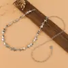 Accesorios de Cadena para Cintura Joyería Transfronteriza Europea y Americana Metal Retro Estrella de Cinco Puntas Cinturón para Mujer Versátil Colgante de Estrella Cadena de Pantalones de Moda