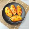 Modelo de Set de Hamburguesa Simulada PVC Patas de Pollo Frito Papas Fritas Nuggets de Pollo Palomitas de Pollo Alitas de Pollo Accesorios para Disparos Llavero