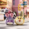 Monedero auténtico Zootopia llavero colgante de mochila decoración muñeca linda regalo de cumpleaños al por mayor