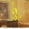 2026 Nueva Serie Amarillo Cálido Arreglos Florales Artificiales de Alta Calidad para Bodas para Salones de Bodas, Decoraciones Florales de Techo, Flores para Mesas de Banquetes de Bodas y Decoraciones de Bienvenida