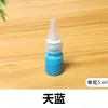 Kit de materiales de pigmento para pintura para manualidades infantiles, laca ecológica, manualidad de pintura, pigmento especial para abanicos redondos en blanco y abanicos pintados