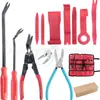 Kit de reparación de coche de 11 piezas hebilla destornillador de 6 pulgadas 8 pulgadas pinzas removedor de sujetadores del panel de instrumentos del coche