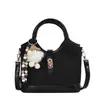 Bolso Cubo Texturizado de Alta Calidad Otoño 2026, Bolso de Mano de Moda Elegante, Bolso Cruzado de Hombro Vintage para el Trabajo