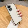 Adequado para Capa de Celular de Quatro Cantos Huawei Nova15 Nova16 Brilhante Galvanizado Borracha Macia Nova13 Capa Protetora Nova7