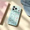 Diseño de Flor Única Creativo 17Pm Anticaída Manzana 17Pro Funda Protectora Nueva Nicho Iphone16 Funda para Teléfono