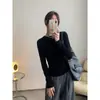 Producto oficial: Camiseta interior de modal acanalado cepillado de 260g para mujer, adecuada para primavera, otoño e invierno, con forro polar y tejido engrosado, manga larga