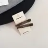 Un Par de Pinzas para el Cabello Florales de Acetato Estilo Coreano Retro, Pasadores de Moda, Pinzas Sencillas para Flequillo, Pinzas Laterales, Nuevos Accesorios para el Cabello
