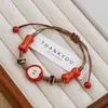 Jingdezhen Chicas Exquisito Estilo Popular Pulsera de Joyería de Manzana Pulsera de Perlas Puesto Callejero Creativo Pequeño Artículo al por Mayor Accesorios
