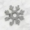 Llave Copo de Nieve Mini Destornillador Hexagonal Octagonal Portátil Copo de Nieve 18 en 1 Llave Multifuncional Venta Directa Transfronteriza