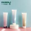 Tubo de Manguera de PE Personalizado de Bambú 100ml150ml Loción Corporal Tubo Exfoliante Tubo Limpiador Facial Tubo Crema de Manos Cosméticos