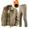 Jaqueta Masculina Plus Size Tandun Graphene Térmica Espessa com Fleece Estilo Casal Esportivo Exportação Transfronteiriça