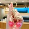 Chaveiro Pingente de Cereja Mais Vendido Transfronteiriço, Acessório Fofo para Bolsa, Chaveiro de Carro Exquisito, Chaveiro de Casal, Pequeno Presente