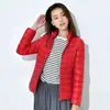 Abrigo Ligero de Algodón de Comercio Exterior para Mujer 2024 Abrigo Corto Delgado Ligero Pequeño de Algodón para Mujer Cuello Alto con Capucha para Mujer Lote