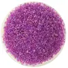 Miçangas de Vidro para Arroz 2/3/4mm Cor Sólida Laca Prata Preenchida Núcleo Tingido Ab Creme Miçangas Soltas Pulseira de Miçangas Feita à Mão Miçangas Redondas