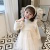 Ropa para Niños Comercio Exterior Ins Otoño e Invierno Vestido con Forro Grueso y Polar Estilo Pequeño Chanel 2026 Vestido de Princesa para Niños Venta al por Mayor