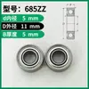 Rodamiento 682 683 684 685 686 687 688 689zz Alta Velocidad Silencioso Fábrica Miniatura Pequeño Rodamiento