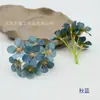 Pintura al Óleo de Flor de Seda Artificial, Guirnalda de Flores de Rosa, Decoración del Hogar, Arreglo de Boda con Flores de Seda, Fabricación de Flores para Pasador de Minorías Étnicas