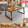 Escritorio para sala de estar, escritorio largo grande para leer y estudiar, mesa de comedor para el hogar, mesa doble larga, estación de trabajo para computadora