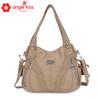 Bolso Transfronterizo para Mujer Europeo y Americano para Mujer Portátil Nicho de un Solo Hombro Bandolera Versátil Comercio Exterior Bolso de Mujer Gran Capacidad Sensación de Alta Gama