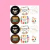 THANKYOU12 Amazon Pegatina Redonda de Agradecimiento Pegatina thank you Pegatina Selladora