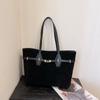 Bolsa de Hombro Grande de Alta Gama para Viajes Diarios de Comercio Exterior, Nueva Colección Otoño e Invierno 2025, Bolso Tote Retro para Mujer, Bolso de Axila