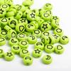 Cuentas de estrella de cinco puntas de 4 x 7 mm, cuentas sueltas acrílicas, accesorios, bola de estrella de amor, joyería, accesorios transfronterizos