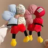 Lindo Mickey Trasero Flor Ola Punto Anillo para el Cabello Mujer Grande Nuevo Estilo 2025 Cuerda para Cola de Caballo Bola Accesorios para el Cabello