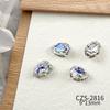 Internet Celebrante Novo Cristal Broca Coringa Super Flash Irregular Quadrado Gota de Água Forma Pilha Broca Nail Art Jóias ZS2810