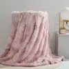 Venta caliente transfronteriza manta larga de lana pvvelvet comercio exterior manta pequeña manta AliExpress manta de felpa Amazon manta de terciopelo