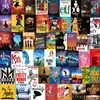 52 Carteles de Música de Broadway, Pegatinas de Grafiti, Pegatinas Impermeables Decorativas para Equipaje de Guitarra, Estilo Caliente Transfronterizo