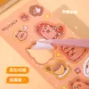 Pegatinas de capibara para niñas, pegatinas autoadhesivas infantiles, pequeños patrones decorativos para teléfonos, pegatinas de recompensa, material PET, adecuadas para álbumes de recortes y diarios