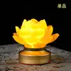 Lâmpada de Buda LED, Lâmpada de Vidro, Lâmpada de Oferenda, Mini Decoração Recarregável para Casa, Lâmpada de Oferenda de Buda para Altar, Lâmpada de Luz Eterna, Lâmpada Portátil