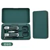 Set de Cortaúñas Simple de 5 Piezas Transfronterizo Set de Cortaúñas para Regalo Corporativo Tijeras para Uñas Portátiles con Logo Impreso