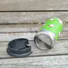 Taza de Cerveza Brasileña de Acero Inoxidable de Doble Pared de 20 oz con Aislamiento al Vacío y Revestimiento Estirado con Abrebotellas Regalo de Navidad Botella de Agua