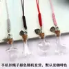 Mini Botellas de Vidrio Transparentes con Forma Especial, Botellas de los Deseos, Colgantes para Teléfono Móvil, Botellas de la Suerte, Colgantes para Bolsos, Venta al por Mayor de Joyería