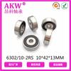 Fabricante Cixi 6302/10-2Rs 10*42*13mm Rolamentos Não Padrão