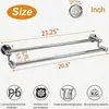Ganchos de pared de doble fila para venta al por mayor de fabricantes para sala de estar, dormitorio, balcón y tienda de ropa