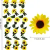 Enredadera de mini girasoles transfronteriza, decoración de boda estilo nórdico, planta verde de interior, enredadera artificial de girasoles