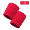 Pulseira de toalha absorvente de suor esportiva fitness pulseira de pulso tênis respirável pulseira de pulso de malha com logotipo pulseira de pulso masculina e feminina atacado
