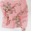 Changshu Runfa Apparel Patch de Renda com Lantejoulas Vermelhas e Contas na Cor Champagne para Decoração de Roupas Infantis Acessórios Feitos à Mão